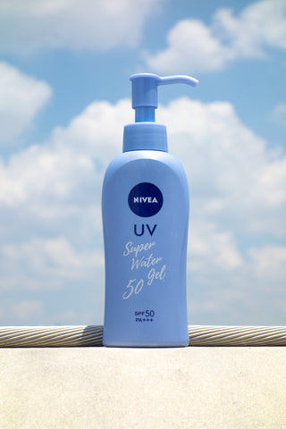 [Kao] Nivea UV Super Water Gel Pump Bottle SPF50/PA+++