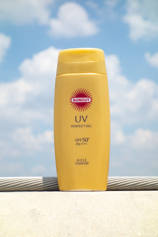 [Kose] Suncut Super UV Perfect Gel Water-Resistant SPF50+/PA++++